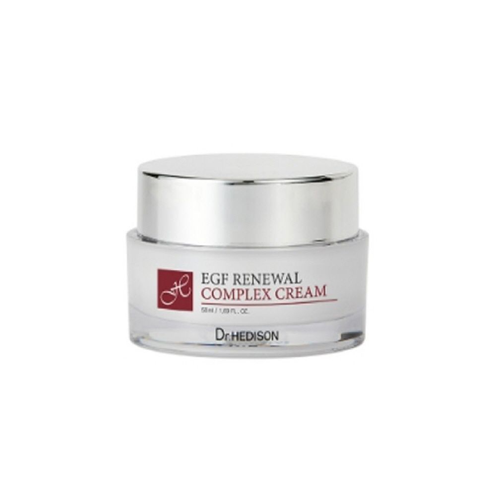 Dr.HEDISON EGF Renewal Complex Cream 50ml K-Beauty Skin Brightening Anti-Aging Intense Hydration Wrinkle Care Night Cream _ Made in Korea